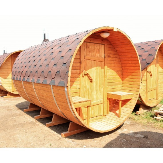 Баня-бочка 2 метра