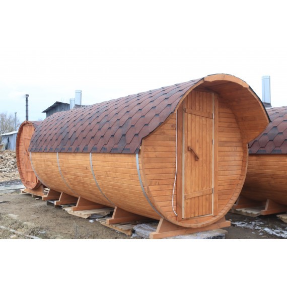 Баня-бочка 2 метра