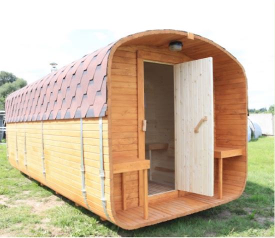 Баня-бочка 2 метра