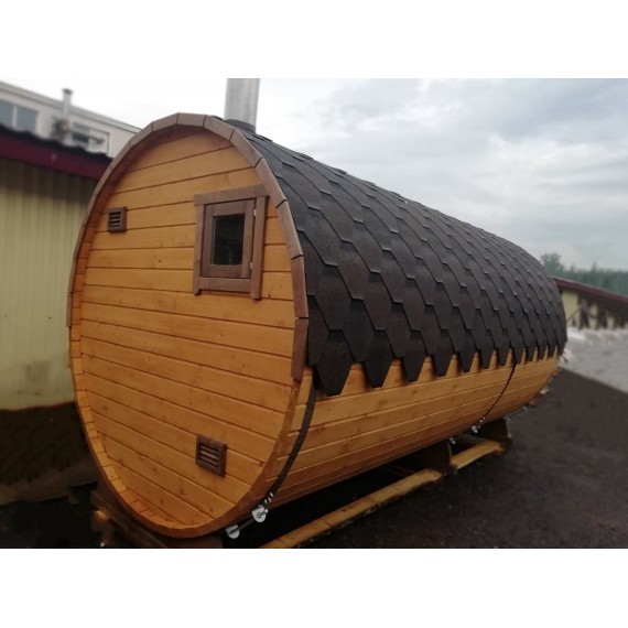 Баня-бочка 2 метра
