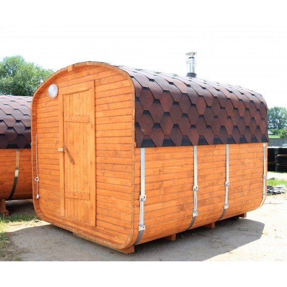 Баня-бочка 2 метра