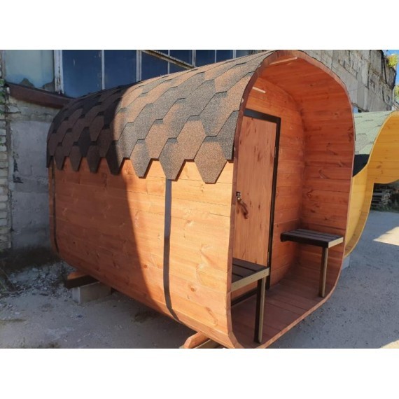 Баня-бочка 2 метра