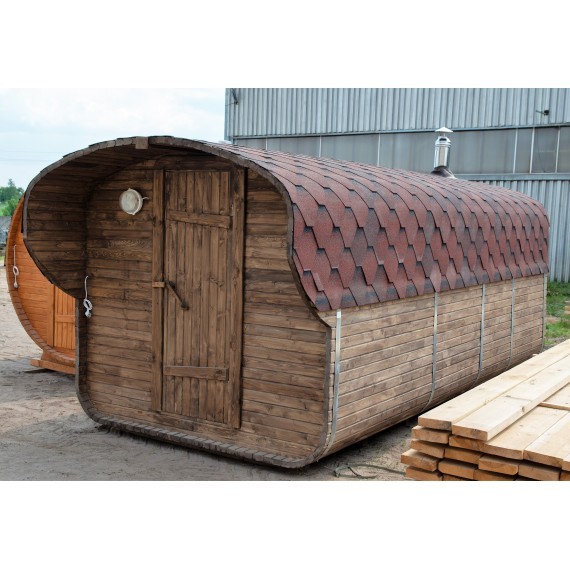 Баня-бочка 2 метра