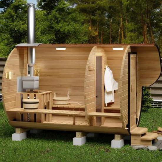 Баня-бочка 2 метра